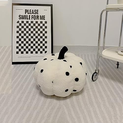 Pumpkin Pillow, Pumpkin Cushion Halloween Decorations, Pumpkin Plush Floor Cushion, Halloween Home Decoration, Pumpkin Throw Pillow for Home Bedroom Decoration, Retro Tupfen, 20cm von Xinwanhong