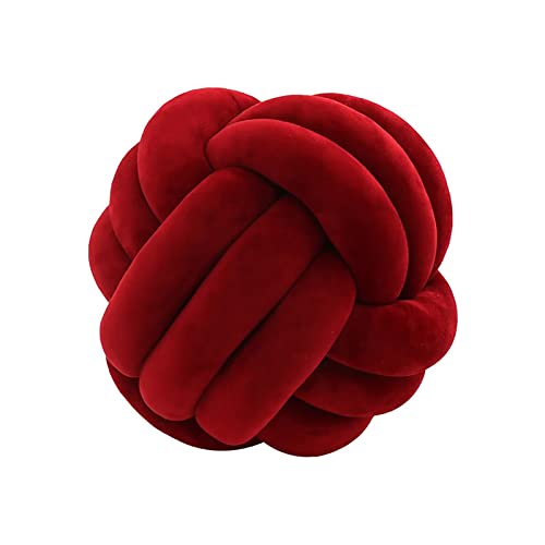 Xinwanhong knotenkissen, Geknotetes Kissen, Knot Kopfkissen, Zierkissen Knoten, Plüsch Kissen Weiche, Knoten Ball Kissen, 20cm, 15 von Xinwanhong