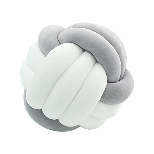 Xinwanhong knotenkissen, Geknotetes Kissen, Knot Kopfkissen, Zierkissen Knoten, Plüsch Kissen Weiche, Knoten Ball Kissen, 27cm, 26 Xinwanhong knotenkissen, Geknotetes Kissen, Knot Kopfkissen, Zierkissen Knoten, Plüsch Kissen Weiche, Knoten Ball Kissen, 27cm, 26 von Xinwanhong
