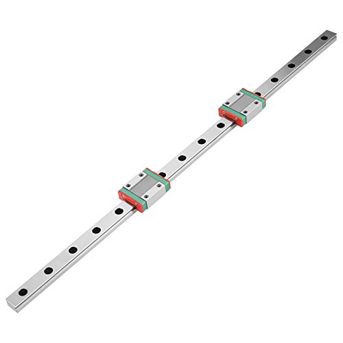 Hohe Qualität 1 stück 400mm MGN12 Miniatur Linearschiene Führungsschiene 12mm Breite + 2 stücke MGN12B Gleitblöcke von Xinwoer