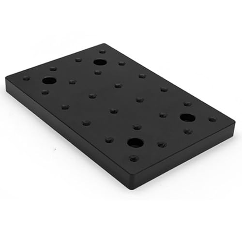 12 mm optisches Steckbrett, M6-Gewindeloch, optische Plattformbasis, Waben-Festplatte, Labor-Aluminium-Plattformplatte(500x100x12mm) von Xinzhai