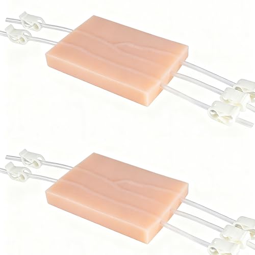 2-teiliges Injektionstrainingspad-Modell aus Silikon, simulierte menschliche Haut, Injektionsübungspad for das Praxistraining von Krankenschwestern und Medizinstudenten 2-teiliges Injektionstrainingspad-Modell aus Silikon, simulierte menschliche Haut, Injektionsübungspad for das Praxistraining von Krankenschwestern und Medizinstudenten von Xinzhai