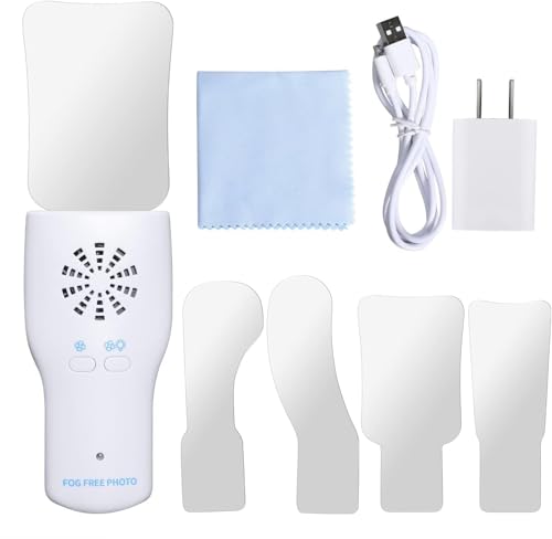 Dental Anti-Beschlag Spiegel Set mit LED Licht Kieferorthopädische Reflektoren Spiegel Oral Edelstahl Fotografie Spiegel von Xinzhai