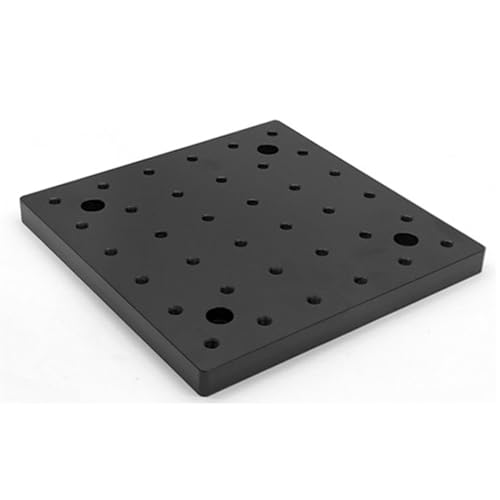 Hochpräzise optische Flachplatte, optische Plattformplatine, Steckbrett, poröse Aluminiumplatte, optisches Steckbrett, Wabenplatte(400x100x12mm) von Xinzhai