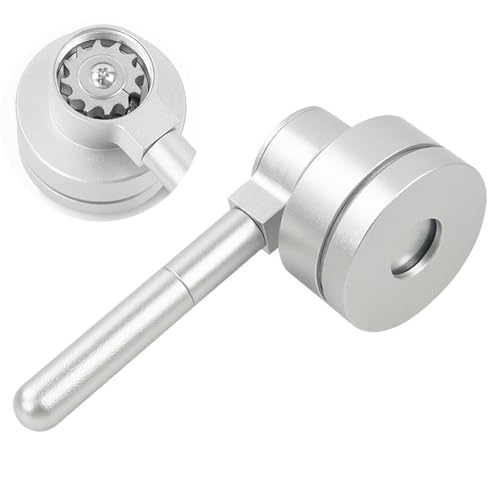 Pulverstampfer mit Ratsche, Weißheitsprobenehmer aus Edelstahl, Weißheitsmessgerät-Pulverpresse, geeignet for präzise Pulververdichtungstests von Pulverpartikelproben von Xinzhai