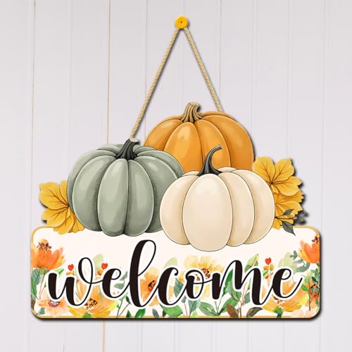 Xiolcxdr Herbst-Kürbis-Wanddekoration für Zuhause, Bauernhaus, Küche, Zimmer, Herbstdekoration, Herbst, Erntedankfest, Einweihungsgeschenk, Geschenk für Frauen, Männer, Freunde, Kollegen, Türschild Xiolcxdr Herbst-Kürbis-Wanddekoration für Zuhause, Bauernhaus, Küche, Zimmer, Herbstdekoration, Herbst, Erntedankfest, Einweihungsgeschenk, Geschenk für Frauen, Männer, Freunde, Kollegen, Türschild von Xiolcxdr