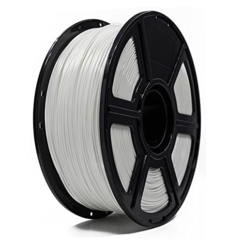 POM Filament 1,75 mm hat gute Steifigkeit, Flexibilität, Kompression und Zugeigenschaften, 3D-Drucker Filament 1kg2.2lb Spule,Weiß von Xiome