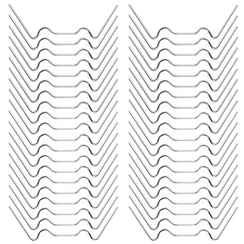 Gewächshaus Klammern,100 Stück Gewächshausclips Klammern,Befestigung Gewächshäuser Zubehör,Gewächshaus Rostfrei, Gewächshäuser Zubehör Rostfrei,Hohlkammerplatte Befestigung von Xionghonglong