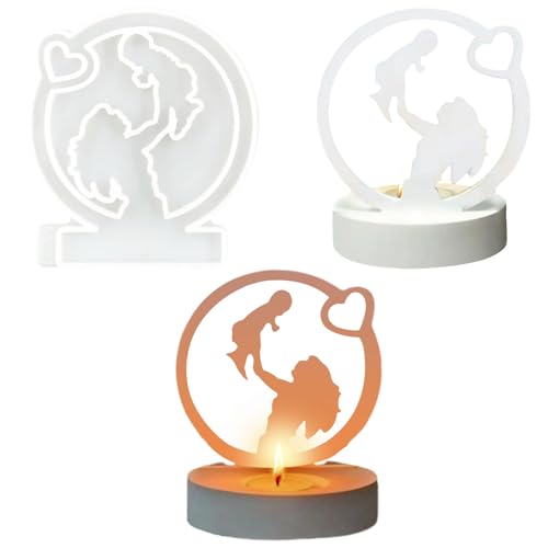 Silikonformen Gießformen Kerzenhalter,Mama Muttertag Mutter Kind Silikonform Kerzenhalter,Mutter Hebt Baby Kerzenformen,3D Silikon Gießform Kerzenhalter,Muttertag DIY Geschenke Kerzenform Silikonformen Gießformen Kerzenhalter,Mama Muttertag Mutter Kind Silikonform Kerzenhalter,Mutter Hebt Baby Kerzenformen,3D Silikon Gießform Kerzenhalter,Muttertag DIY Geschenke Kerzenform von Xionghonglong