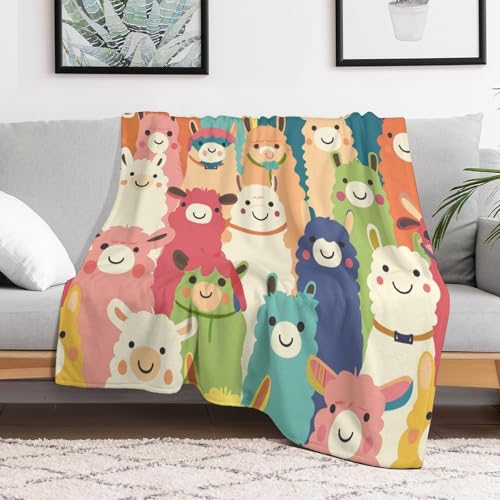 Xiputvl Alpaka Couchdecke – Flauschige Wolldecke Für Kalte Nächte, Ideal Für Gemütliche Abende Und Als Geschenk Für Frauen 100×130cm von Xiputvl
