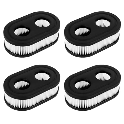 4 Stück Luftfilter Rasenmäher, Luftfilter Filterpatrone, Rasenmäher Ersatzteile, für Briggs & Stratton Motoren 550E 550EX Eco-Plus 575EX Series Ersetzt 798452 593260 Luftfilter 4 Stück Luftfilter Rasenmäher, Luftfilter Filterpatrone, Rasenmäher Ersatzteile, für Briggs & Stratton Motoren 550E 550EX Eco-Plus 575EX Series Ersetzt 798452 593260 Luftfilter von Xiqunw