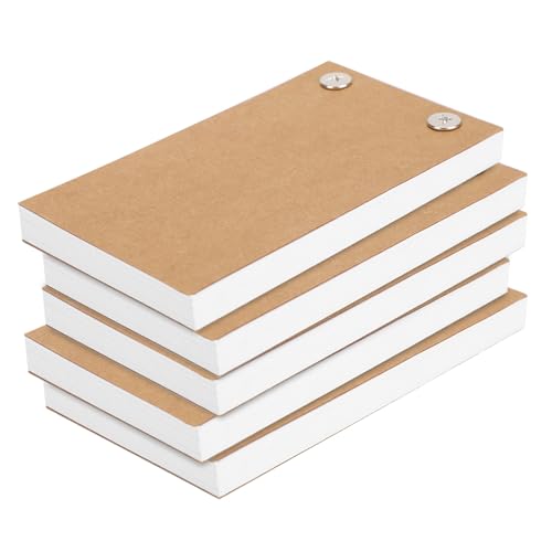 Flip Book Kit, klarer, Flip Book + Schraube, klein, verwendet mit LED-Leuchten, Flip Book Kit Zeichenset für Drawing Kit Kitchen Set von Xirfuni
