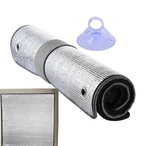 Reflektierende Blasen-Isolierfolie, doppelseitiger Aluminiumfolien-Blasenschild, Aluminiumfolie, Wärmedämmung, Strahlungsbarriere für Fenster, Wohnmobil, Dach, Garagentor Reflektierende Blasen-Isolierfolie, doppelseitiger Aluminiumfolien-Blasenschild, Aluminiumfolie, Wärmedämmung, Strahlungsbarriere für Fenster, Wohnmobil, Dach, Garagentor von Xistuoz