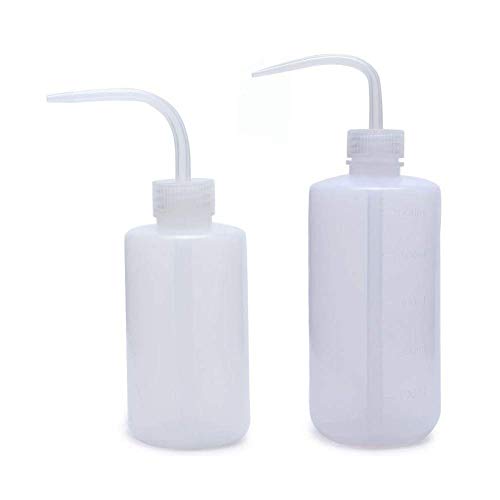 Xiton Applikation 2 Stück Pflanzen Wasser Blume des Frischen Flasche Kunststoff Bend Mund Gießkannen Squeeze bottle-250ml und 500 ml von Xiton