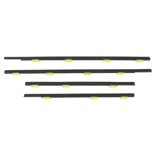 4pcs Weatherstrip Window Moulding Trim Seal Belt, Wetterschutzleisten ersetzen 72450 SCA E01, 72410 SCA E01, 72950 S9A 003, 72910 S9A 003, Schwarz, Ersatz für CRV 2002 bis 2006 4pcs Weatherstrip Window Moulding Trim Seal Belt, Wetterschutzleisten ersetzen 72450 SCA E01, 72410 SCA E01, 72950 S9A 003, 72910 S9A 003, Schwarz, Ersatz für CRV 2002 bis 2006 von Xiuganpo