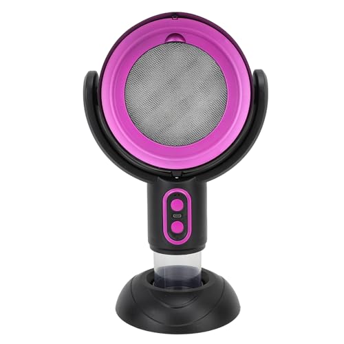 Tragbare Dunstabzugshaube, 8W 5V 2-Gang-Desktop-Dunstabzugshaube, mit Abnehmbarem Filteröl-Auffangbecher, USB-wiederaufladbarer Küchenabluftventilator für Indoor-Grill, Hot Pot, von Xiuganpo