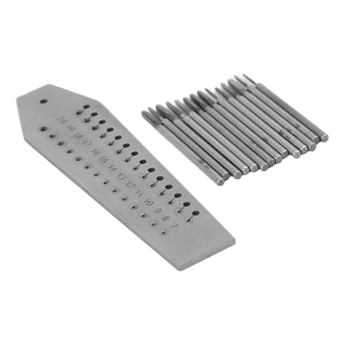 Xiuganpo 0,7 Mm-2 Mm Tap und Tod, Zeigen Sie Ein Robustes Miniatur-Tap und Ein Miniaturspiel für die Reparatur der Uhr von Xiuganpo