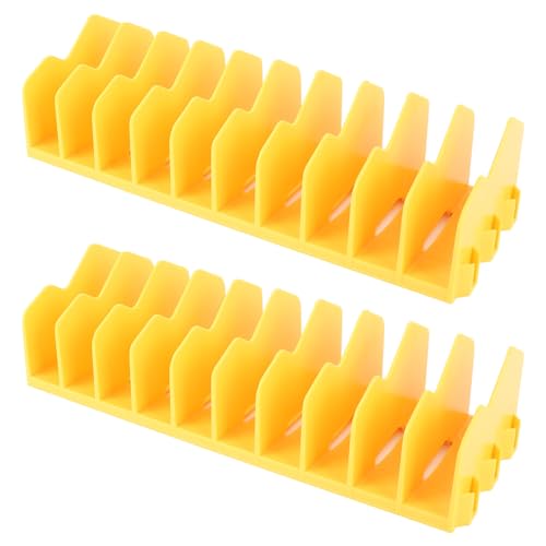 Xiuganpo 10 Slot Wech Organizer, ABS -Material Modular Wrench Organizer Schraubenschlüsselhalter, Werkzeugzellen Organizer Rack für Große und Kleine Zangen, Ratschen, Schere, von Xiuganpo