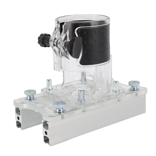 Xiuganpo 2 in 1 Möbel Holz Trimmer Router Basis, Holzpalmen -Router -Basis für den Innendurchmesser 65 Mm Trimmmaschine, 3 Mm Bis 55 Mm Einstellbare Tiefe, Nicht -Schlupfkissen Xiuganpo 2 in 1 Möbel Holz Trimmer Router Basis, Holzpalmen -Router -Basis für den Innendurchmesser 65 Mm Trimmmaschine, 3 Mm Bis 55 Mm Einstellbare Tiefe, Nicht -Schlupfkissen von Xiuganpo