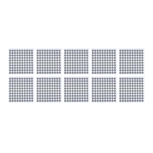 Xiuganpo 3,0 Mm 3D -Scan -Markerpunkte, 1000pcs 3D -Tracking -Punkt -Referenzpunktmarker für Bewegungsaufnahmen, Ganganalyse, Optische Tracking -Punkte, 3mm ID 6mm OD, 10 Blätter Xiuganpo 3,0 Mm 3D -Scan -Markerpunkte, 1000pcs 3D -Tracking -Punkt -Referenzpunktmarker für Bewegungsaufnahmen, Ganganalyse, Optische Tracking -Punkte, 3mm ID 6mm OD, 10 Blätter von Xiuganpo