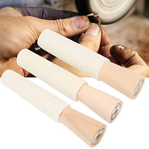Xiuganpo 3pcs Ringpolieren, Ring Innenloch Buffing Ring Rod, Schmuck Reparaturarbeiter für Schmuckhersteller Xiuganpo 3pcs Ringpolieren, Ring Innenloch Buffing Ring Rod, Schmuck Reparaturarbeiter für Schmuckhersteller von Xiuganpo