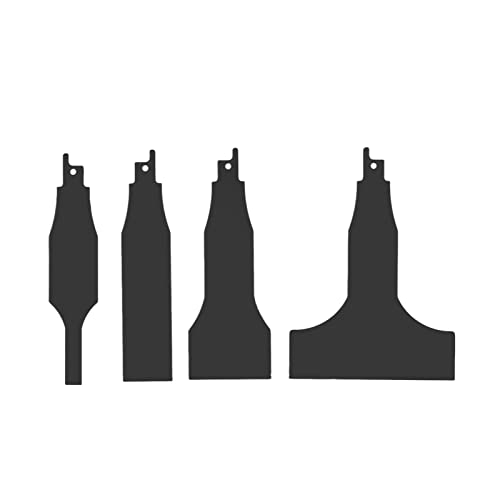 Xiuganpo 4PCs Hubkropazieren von Sägenschaberklinge, Multifunktionale Fliesen -Reinigungswerkzeuge, Hubkolbensäure -Schaber, Präziser Meißel für das Entfernen von Halbharten Materialien Xiuganpo 4PCs Hubkropazieren von Sägenschaberklinge, Multifunktionale Fliesen -Reinigungswerkzeuge, Hubkolbensäure -Schaber, Präziser Meißel für das Entfernen von Halbharten Materialien von Xiuganpo