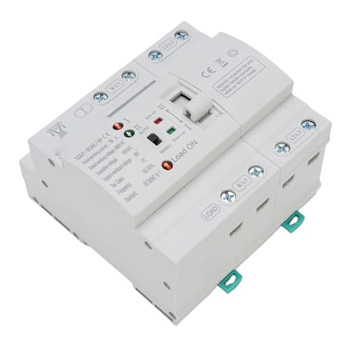 Xiuganpo 4p Automatischer Übertragungsschalter, Sicherer und Isolierter 400 V 80A Vielseitiger Gebrauch Doppel -Leistungsumwandlungsschalter für 50/60 -Hz Wechselstromsysteme Xiuganpo 4p Automatischer Übertragungsschalter, Sicherer und Isolierter 400 V 80A Vielseitiger Gebrauch Doppel -Leistungsumwandlungsschalter für 50/60 -Hz Wechselstromsysteme von Xiuganpo