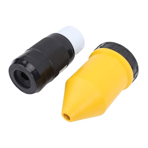 Xiuganpo 50A RV -Netzstecker, RV -Netzstopfen Set ABS und Kupferrotatable Verriegelungsstecker für die Bootsyacht von Xiuganpo