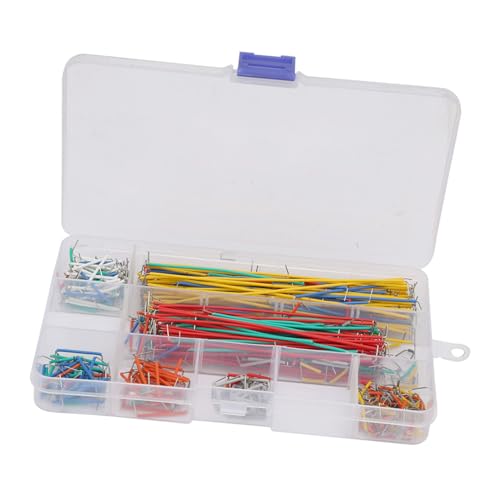 Xiuganpo 560pcs Flexibler Breadboarddraht, Jumper -Draht, Langlebig Einfach zu Verbinden mit Einer Plastikbox für Breadboard -Projekte Industrie Xiuganpo 560pcs Flexibler Breadboarddraht, Jumper -Draht, Langlebig Einfach zu Verbinden mit Einer Plastikbox für Breadboard -Projekte Industrie von Xiuganpo