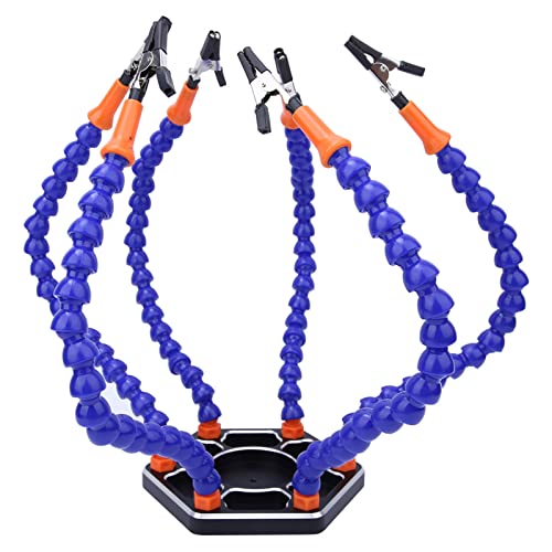 Xiuganpo 6 Flexible Arme Dritte Handlötpladelhalter -Werkzeug mit Drahtschneidebel, Hilft den Händchenhandwerks -Workshops bei der Unterstützung der Station für Elektronikprojekte, Xiuganpo 6 Flexible Arme Dritte Handlötpladelhalter -Werkzeug mit Drahtschneidebel, Hilft den Händchenhandwerks -Workshops bei der Unterstützung der Station für Elektronikprojekte, von Xiuganpo