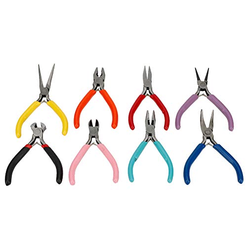Xiuganpo 8PCS -Schmuckwerkzeuge -Werkzeuge Kit, Einschließlich Nadelrunde Nase, Lange Nase, Flache Nasenzange für DIY Verwenden in Elektronik, Uhren und Uhrenindustrien, Schmuck usw. Xiuganpo 8PCS -Schmuckwerkzeuge -Werkzeuge Kit, Einschließlich Nadelrunde Nase, Lange Nase, Flache Nasenzange für DIY Verwenden in Elektronik, Uhren und Uhrenindustrien, Schmuck usw. von Xiuganpo