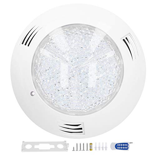 Xiuganpo AC12V 30W 300LED RGB Pool Lampen mit 12 Wichtiger Fernbedienung, für Inground Pool, Unterwasser -Schwimmbadlichter, IP68 Water Proof Versatile Pool Unterwasserlicht von Xiuganpo