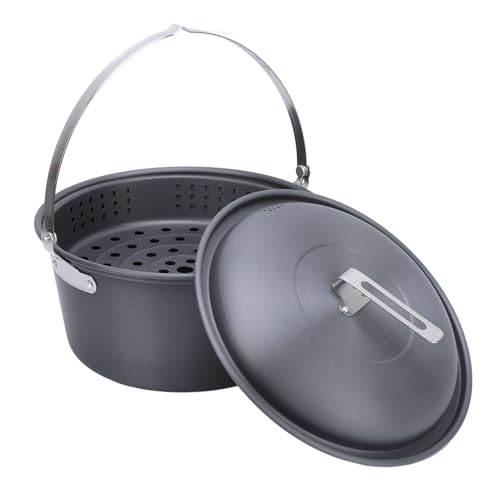 Xiuganpo Board Pot Kit, Multifunktionaler Verschleiß, der Dem Tragbaren Design für Picknick -Topf Zum Kochen des Grills Widersteht (Hangentyp) von Xiuganpo