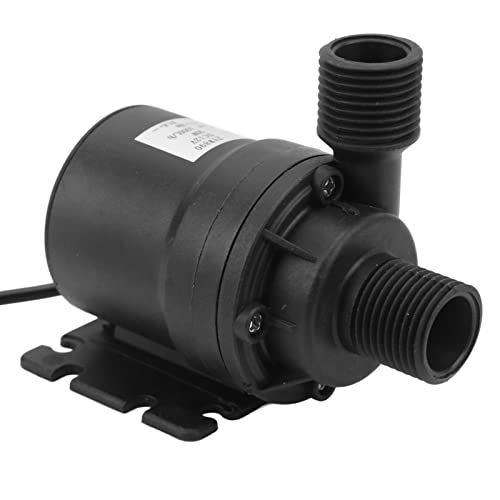 Xiuganpo Bürstenloser Motorwasserpumpe, DC12V 50 Cm Kabel Taucherwasserpumpe IP68 Untergetauchte Installation für Brunnen von Xiuganpo