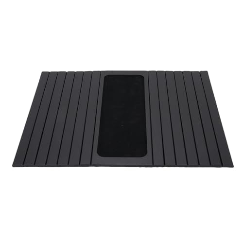 Xiuganpo Couch Armlrenest Tablett, Flexibles Sofa -Tablett für Couch -Sofa -Armtisch mit Antislip -Silikon, Fernbedienungen, Telefone, Snacks und Mehr Passen die Meisten Sofas, (Black) von Xiuganpo