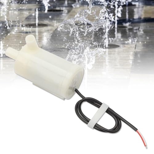 Xiuganpo DC 3V/5 V/6 V Wasserpumpe, Wasserdichte Horizontale Brunnenpumpe, Landfischtankbrunnenbrunnen für Aquariennutzung Wasser Xiuganpo DC 3V/5 V/6 V Wasserpumpe, Wasserdichte Horizontale Brunnenpumpe, Landfischtankbrunnenbrunnen für Aquariennutzung Wasser von Xiuganpo
