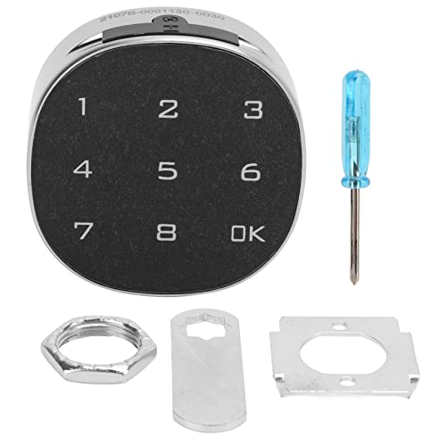 Xiuganpo Digitales Passwort Safe Sperre, Anti -Diebstahl Elektronische Codierte Sperre mit Elektronischer Touch -Tastatur, für Dateischrank Locker Drawer Letter Box (30 mm) von Xiuganpo