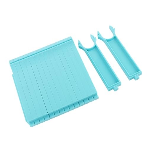 Xiuganpo Drahtkühlregalstapel, 16pcs Raumsparende Wiederverwendbare Kunststoffschichthalterstacker Sicher für die Küche (lang) von Xiuganpo