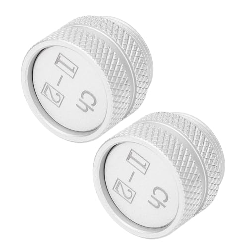 Xiuganpo Eingangsknopf der Kassettenrekorder, Einstellbare Lautstärkeregelung, um Eingangsknopf mit Hoher Härte zu Reel (2 Packungen) von Xiuganpo