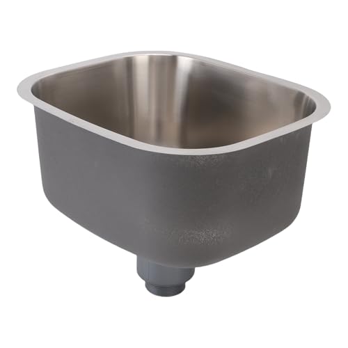 Xiuganpo Einzelschüssel 304 Edelstahl Küchenspüle, Rechteckige Integrierte Unterbeckenspüle für Küchenstangen Badezimmer, 38,5 X 32,5 X 18,5 Cm, Geeignet für Verschiedene Umgebungen Xiuganpo Einzelschüssel 304 Edelstahl Küchenspüle, Rechteckige Integrierte Unterbeckenspüle für Küchenstangen Badezimmer, 38,5 X 32,5 X 18,5 Cm, Geeignet für Verschiedene Umgebungen von Xiuganpo