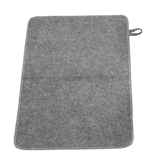 Xiuganpo Filzmatte, Atmungsaktives Filzsauna Matte, die das Sauna -Accessoire mit Einem Hängenden Reis Zur Dusche Absorbiert Xiuganpo Filzmatte, Atmungsaktives Filzsauna Matte, die das Sauna -Accessoire mit Einem Hängenden Reis Zur Dusche Absorbiert von Xiuganpo