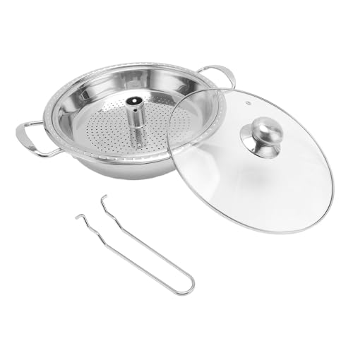 Xiuganpo Fisch -Stockpot, Edelstahl -Topf mit Korb und Ergonomie der Deckel, die für den Kocher der Gasherd Induktion für den Haushaltshandwerk Verdickt Sind Xiuganpo Fisch -Stockpot, Edelstahl -Topf mit Korb und Ergonomie der Deckel, die für den Kocher der Gasherd Induktion für den Haushaltshandwerk Verdickt Sind von Xiuganpo