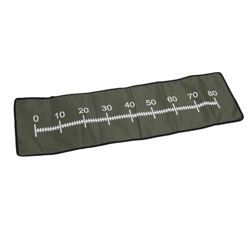 Xiuganpo Fischereimessmatte, Leichte 0-80 Cm Range Clear Scales Polyester Stoff Fische, die Matte für den Außengebrauch Aushöfen von Xiuganpo