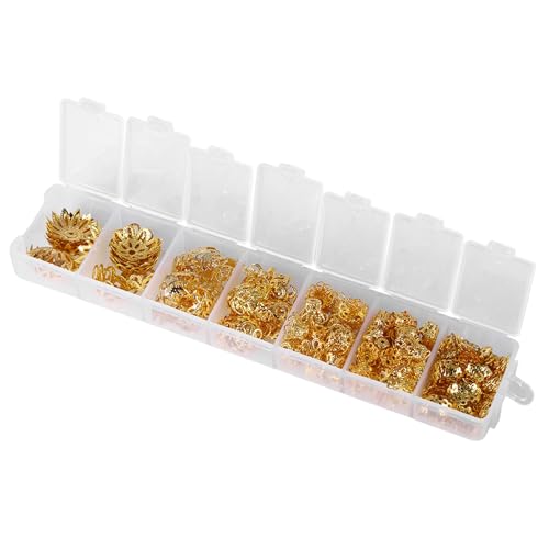 Xiuganpo Funktionale Dauerhafte Abstandshalterkappe, Blumenabstandshalterkappe, Robuste Frauen für Juweliergeschäfte Damen Hausgebrauch (GOLD) von Xiuganpo