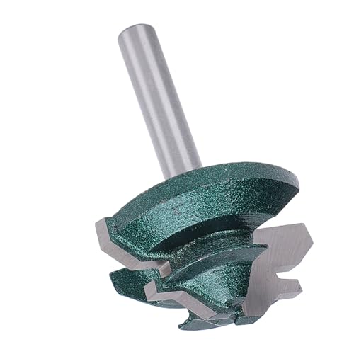Xiuganpo Gelenkrouter Bit, Glatt Sauber 6 Mm Wellenschloss MITR -Router Bit für Truhen von Truhen für Holz MDF Xiuganpo Gelenkrouter Bit, Glatt Sauber 6 Mm Wellenschloss MITR -Router Bit für Truhen von Truhen für Holz MDF von Xiuganpo