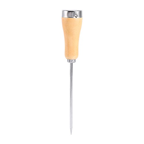 Xiuganpo ICE Pick Tool, Haltbares Hölzernen Eis Pick Tragbar für Picknicks Camping für Kühlschrank -Deic -Werkzeug für Restaurants für Bars Küchen von Xiuganpo