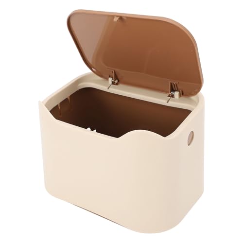 Xiuganpo Katzenstreu-Mülleimer, PP-Haustier Abfall Behälter mit Press Deckel, Hochfestes PP-Material, Platzsparend, Mülleimer für zu Hause, Katzen Abfall Behälter Xiuganpo Katzenstreu-Mülleimer, PP-Haustier Abfall Behälter mit Press Deckel, Hochfestes PP-Material, Platzsparend, Mülleimer für zu Hause, Katzen Abfall Behälter von Xiuganpo