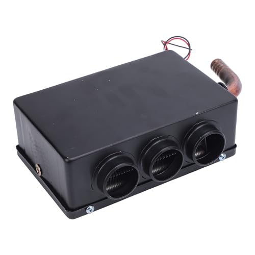 Xiuganpo Kfz -Heizungslüfter, DC12V 500W Doppel Auspuffmetallstruktur 3 Automobilheizungsanschlüsse für Inneres Fahrzeug Xiuganpo Kfz -Heizungslüfter, DC12V 500W Doppel Auspuffmetallstruktur 3 Automobilheizungsanschlüsse für Inneres Fahrzeug von Xiuganpo