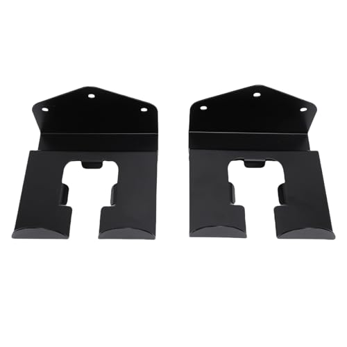 Xiuganpo Kräuter -Trimmer -Haken, Schwarzer Gummi Groove Haken Leicht zu Installieren 2 Sets für den Garagenworkshop von Xiuganpo