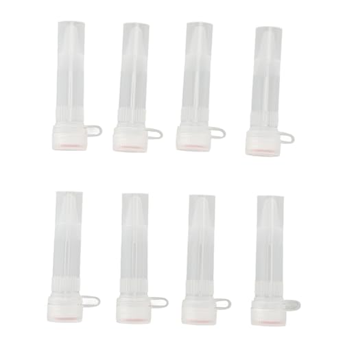 Xiuganpo Microcentrifuge -Röhre, Professionelle Wiederverwendbare Öko -freundliche Zentrifuge Röhre 500 PCS Leichtes Gewicht mit Schnappabdeckung für Laborzubehör (#2) von Xiuganpo